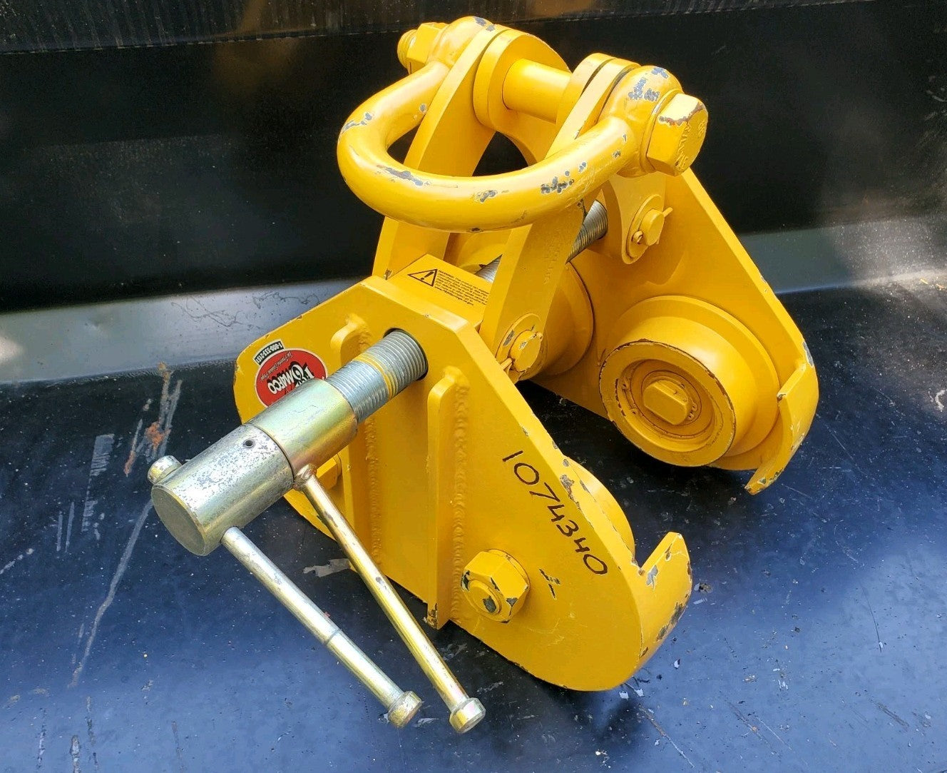 SuperClamp B3 22,400 LBS WLL 6-12 in. Beam Clamp Trolley B-3 Made in USA