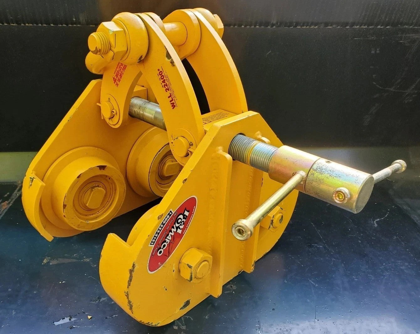 SuperClamp B3 22,400 LBS WLL 6-12 in. Beam Clamp Trolley B-3 Made in USA