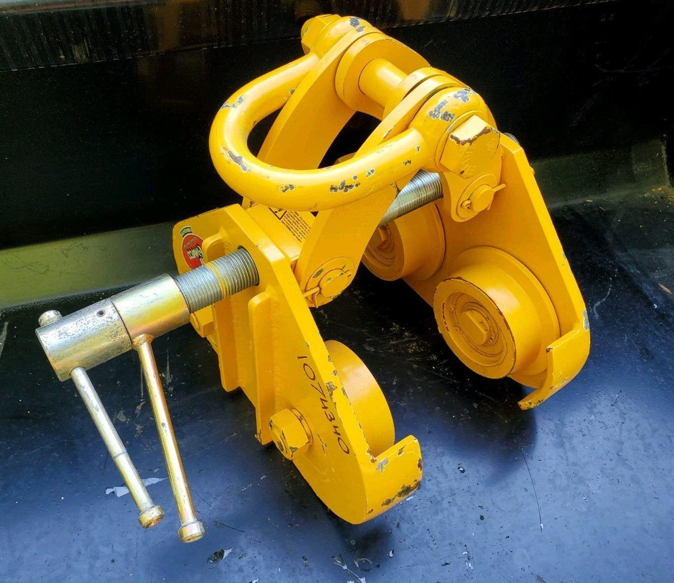 SuperClamp B3 22,400 LBS WLL 6-12 in. Beam Clamp Trolley B-3 Made in USA