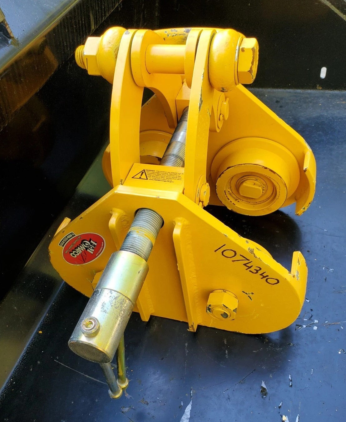 SuperClamp B3 22,400 LBS WLL 6-12 in. Beam Clamp Trolley B-3 Made in USA