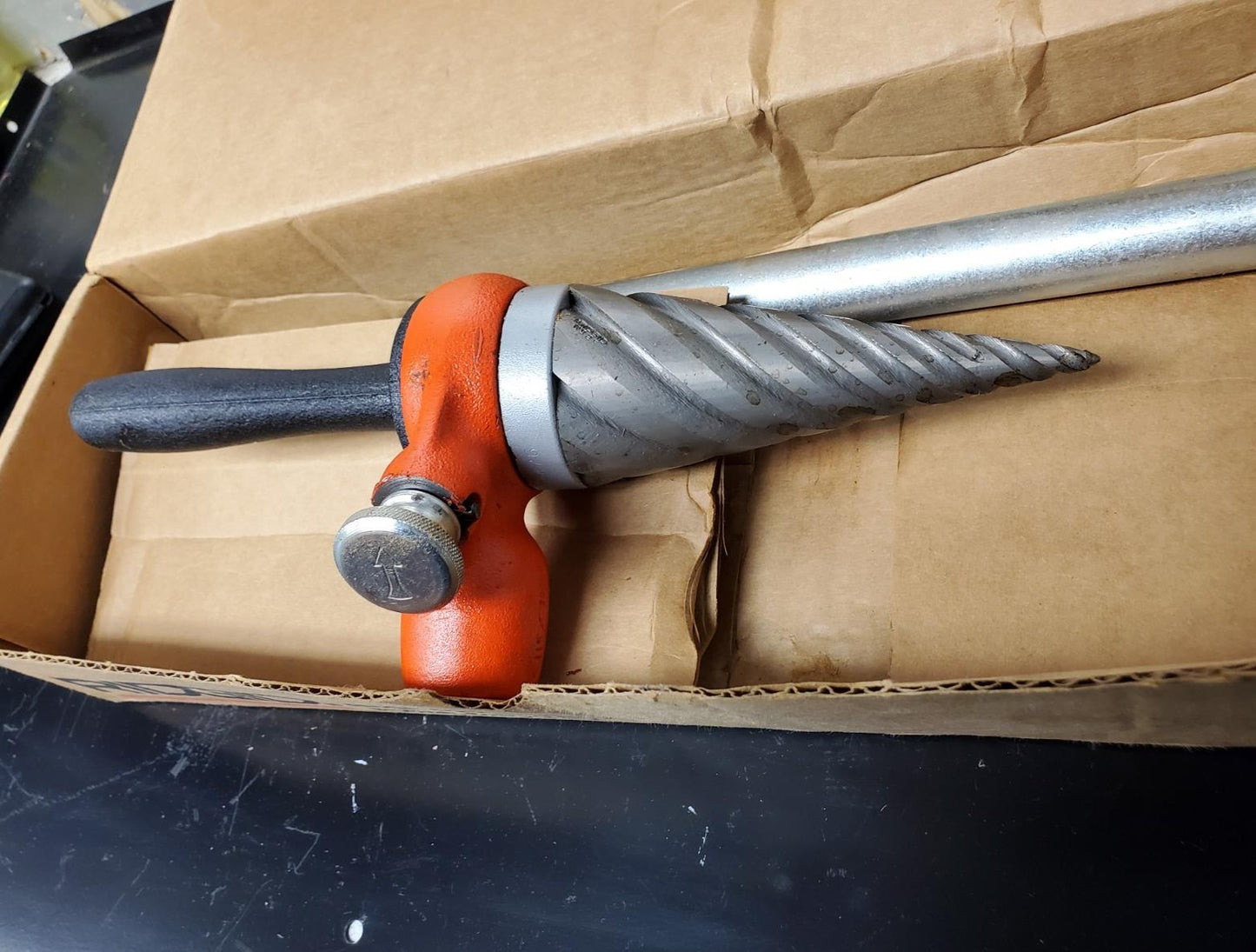 RIDGID 34955 Model 2-S Spiral Pipe Reamer, 1/4-inch to 2-inch Pipe Reamer Tool