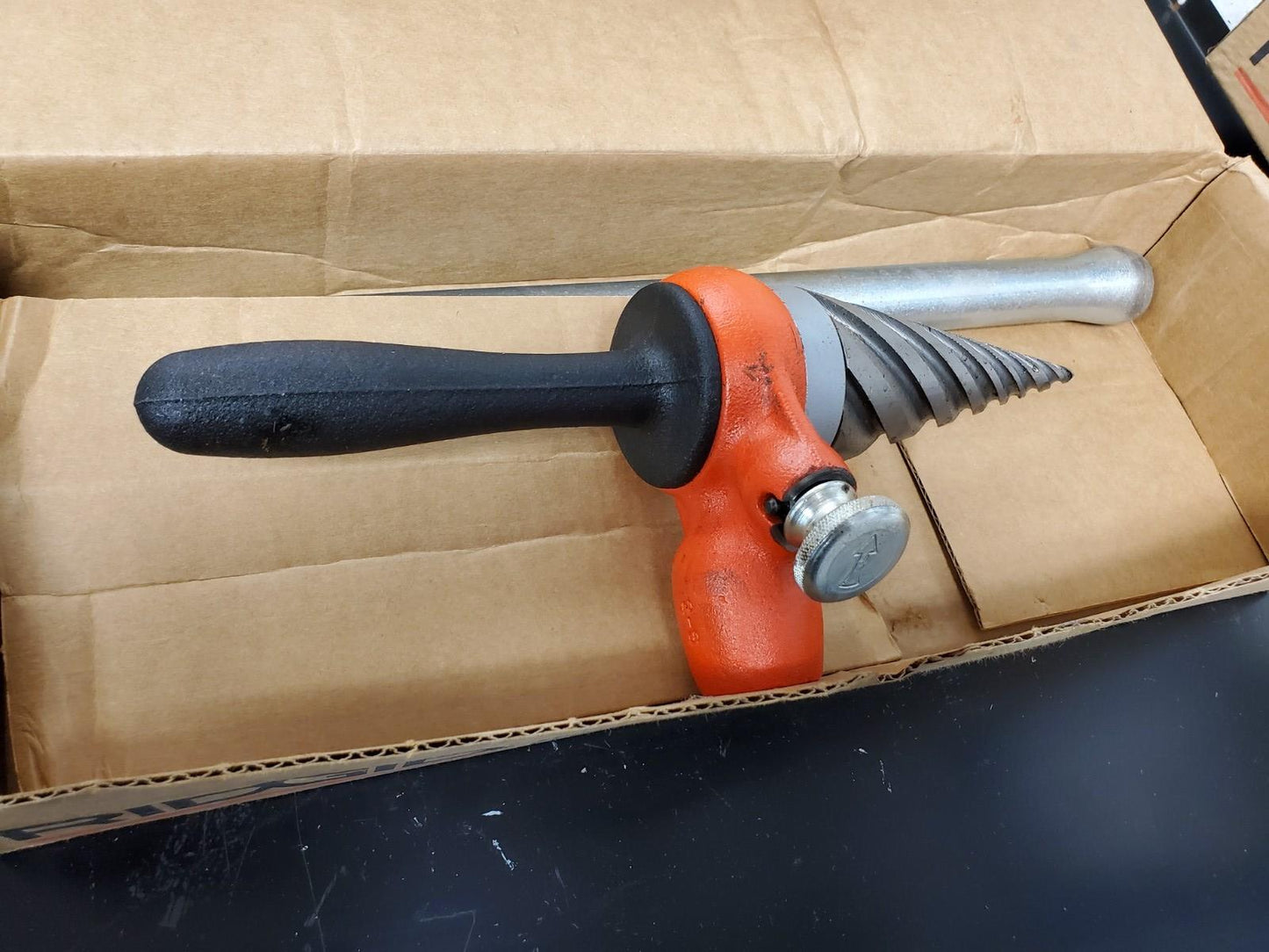 RIDGID 34955 Model 2-S Spiral Pipe Reamer, 1/4-inch to 2-inch Pipe Reamer Tool
