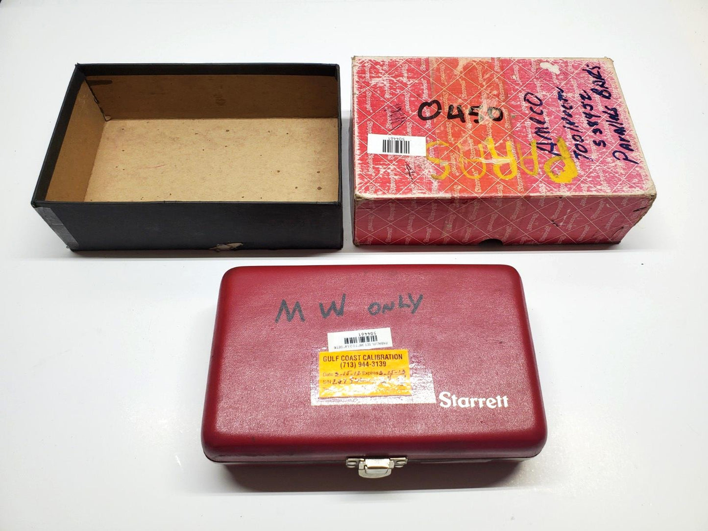 Starrett S384JZ Parallels Set 51453 - A,C,E,G