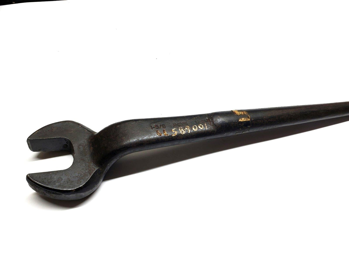 Armstrong 32-552 Extra Heavy 1-5/8 Drop Forged Open End Spud Wrench VG Cond. USA