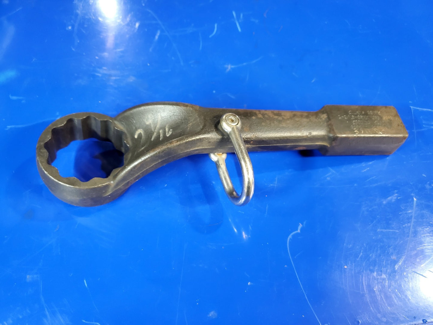 SNAP-ON TOOLS WILLIAMS #8815W Striking Wrench, 2-9/16" / 65mm With Shackle USA