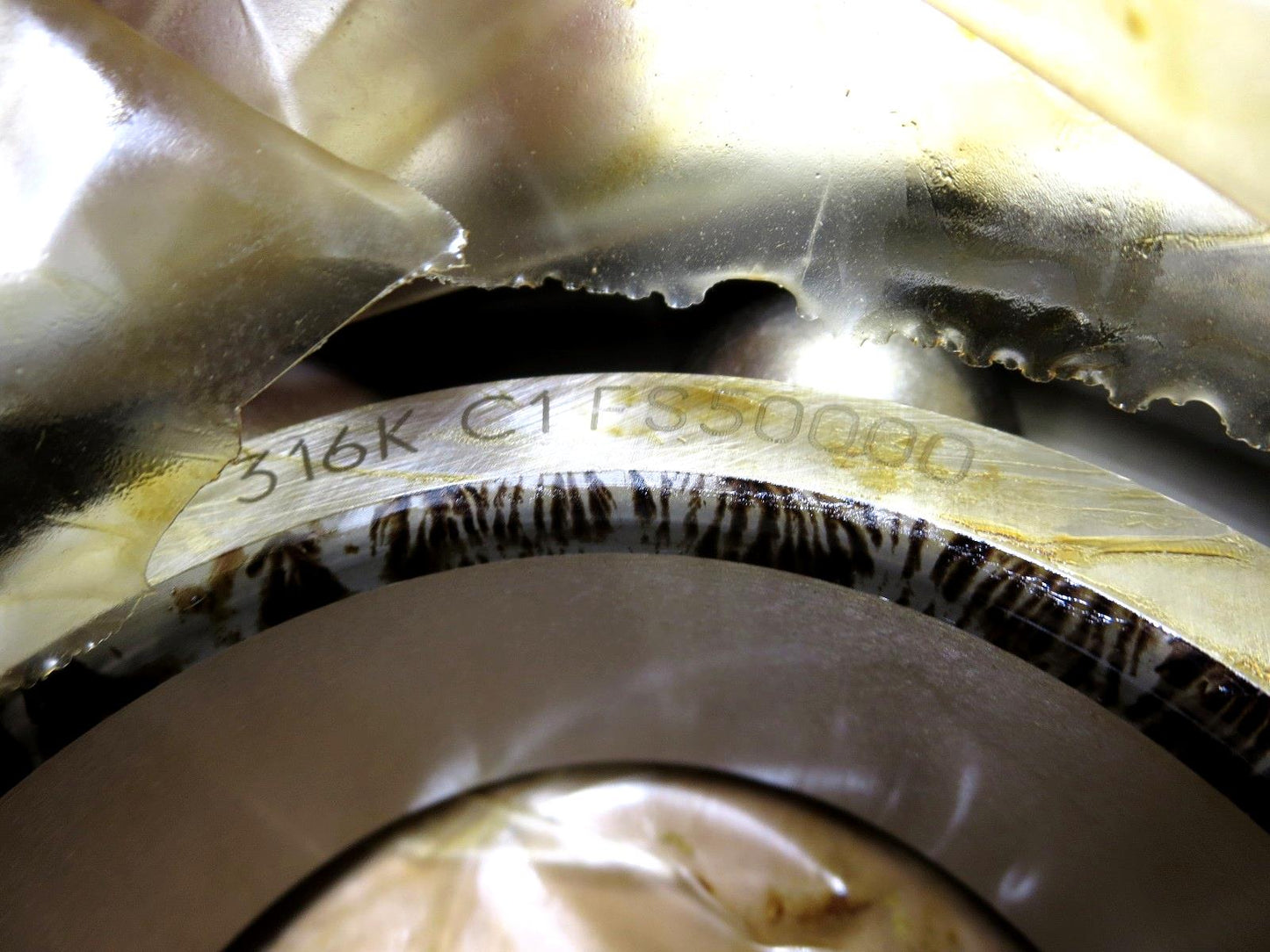 Timken / FAFNIR 316K C1 FS50000 RADIAL DEEP GROOVE BALL BEARING 80 x 170 x 39 mm