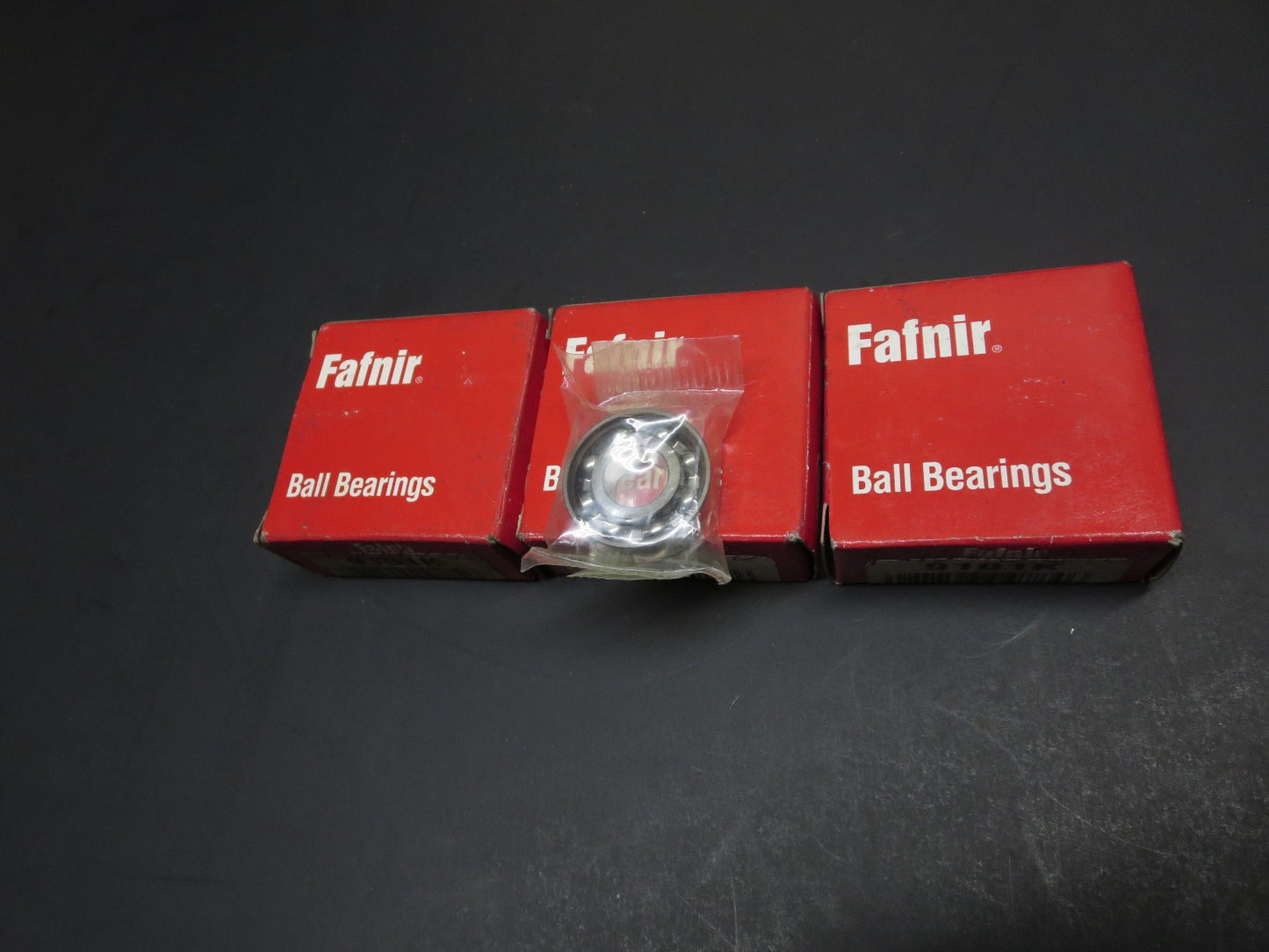 LOT OF (3) Ingersoll Rand Fafnir 9101K Ball Bearings - New, Sealed