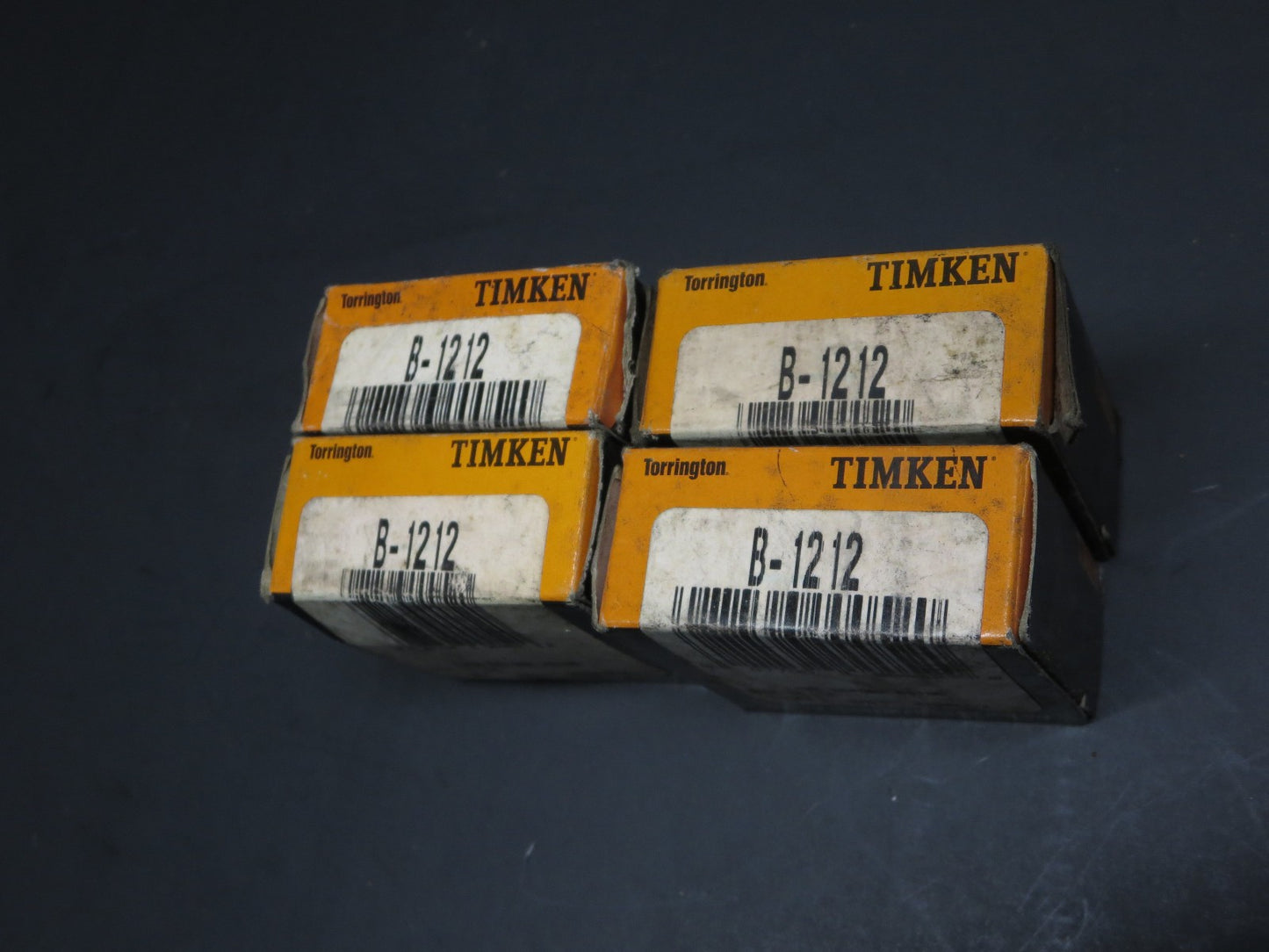 Timken Lot Of 4 PCS - B1212 Needle Roller Bearing B-1212 Made in USA