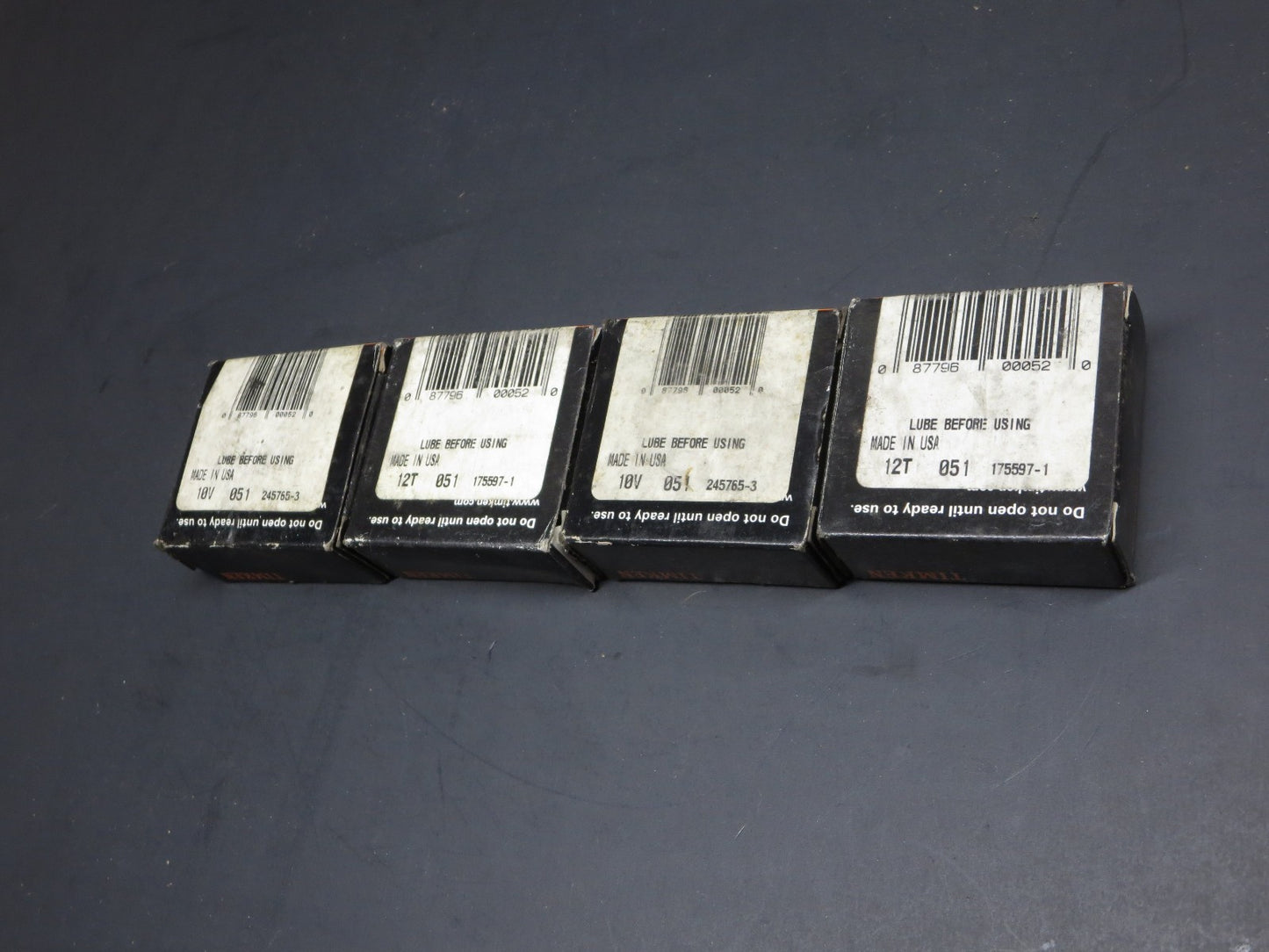 Timken Lot Of 4 PCS - B1212 Needle Roller Bearing B-1212 Made in USA