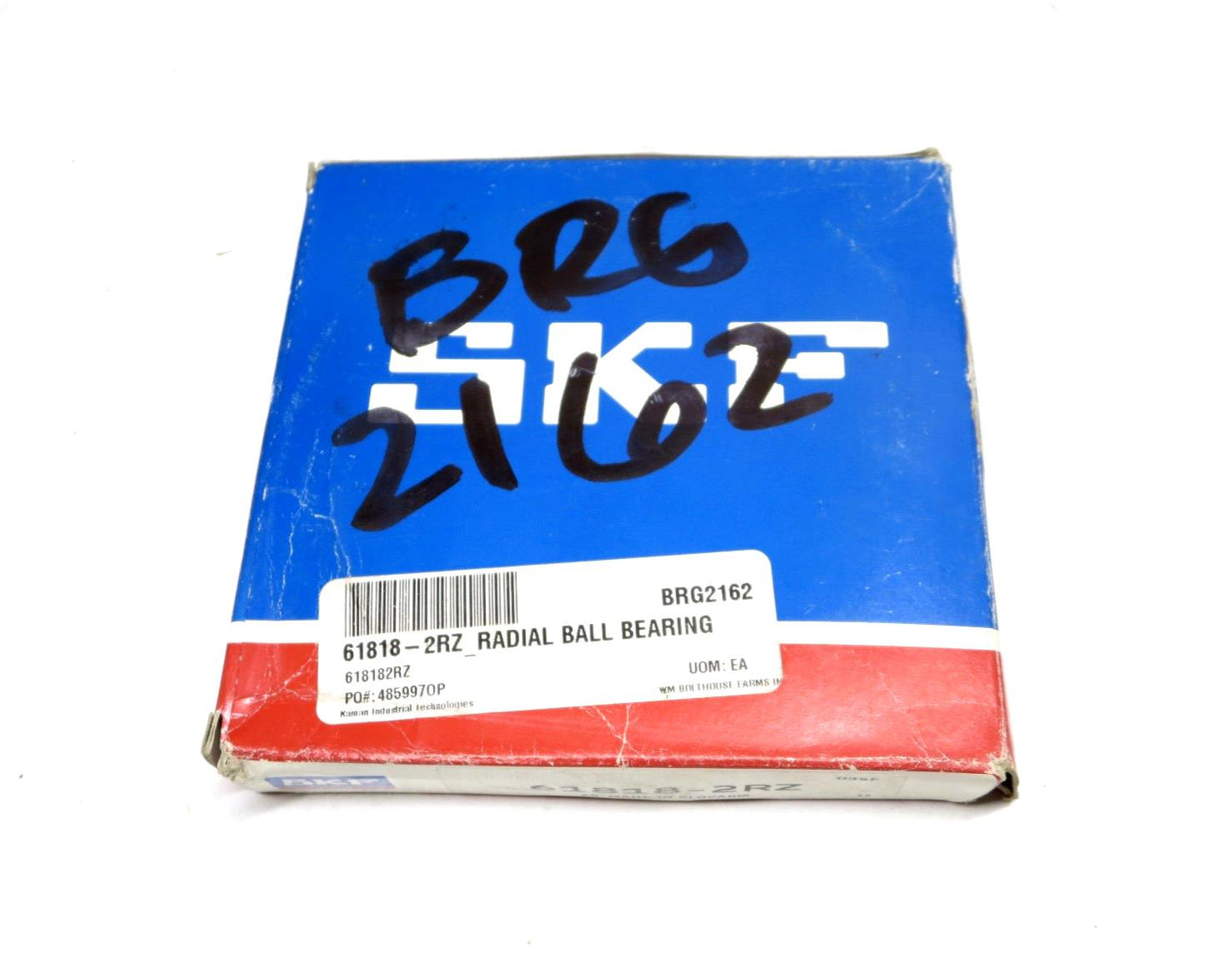 SKF 61818-2RZ Radial Ball Bearing w/ Source Label Made in Slovakia