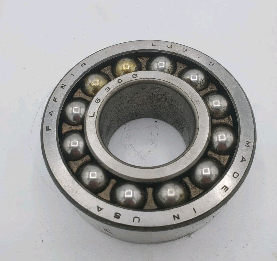 L6308BR Fafnir New Surplus Self Aligning Double Row Ball Bearing USA