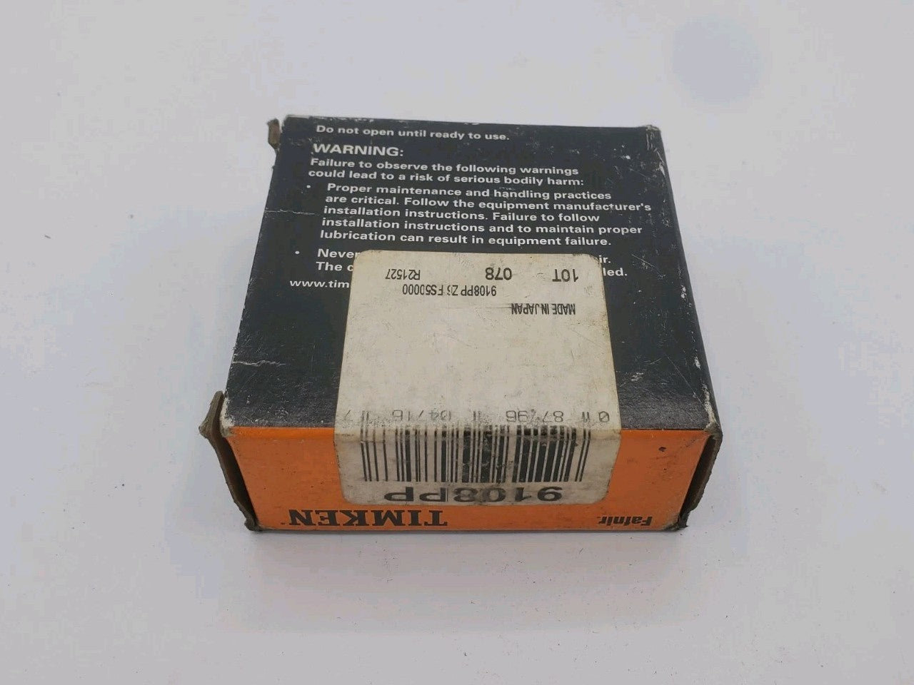 Timken Bearing 9108PP New Sealed