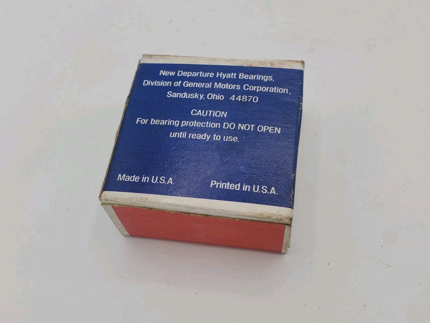 New Departure Delco Single Row Ball Bearing 88604 NOS Sealed USA