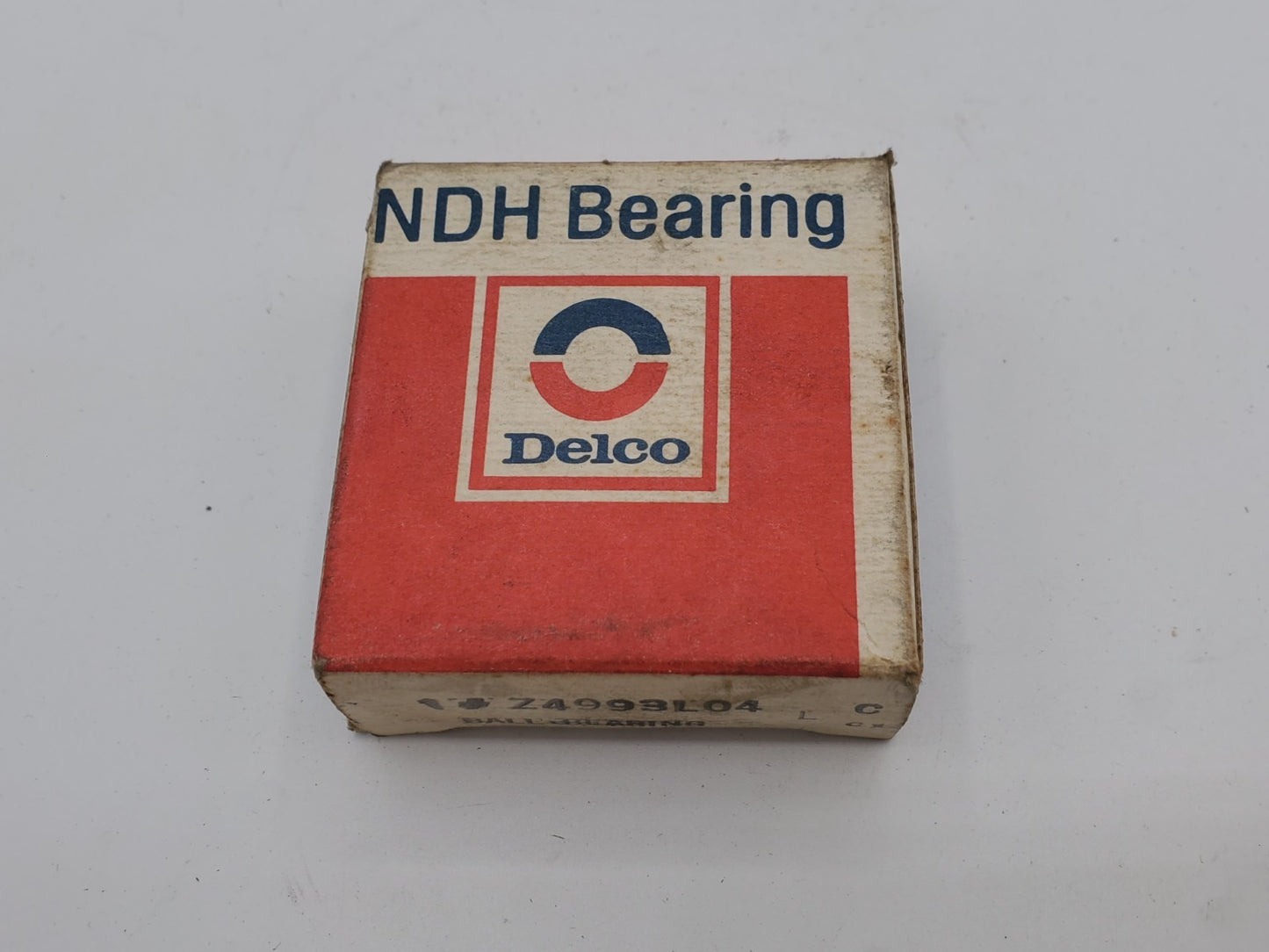 NDH Bearing Z4993L04 Single Row Ball Bearing Double Shielded NOS USA