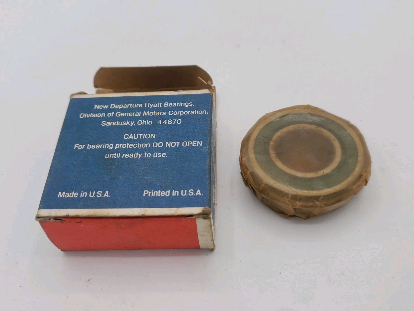 NDH Bearing Z4993L04 Single Row Ball Bearing Double Shielded NOS USA