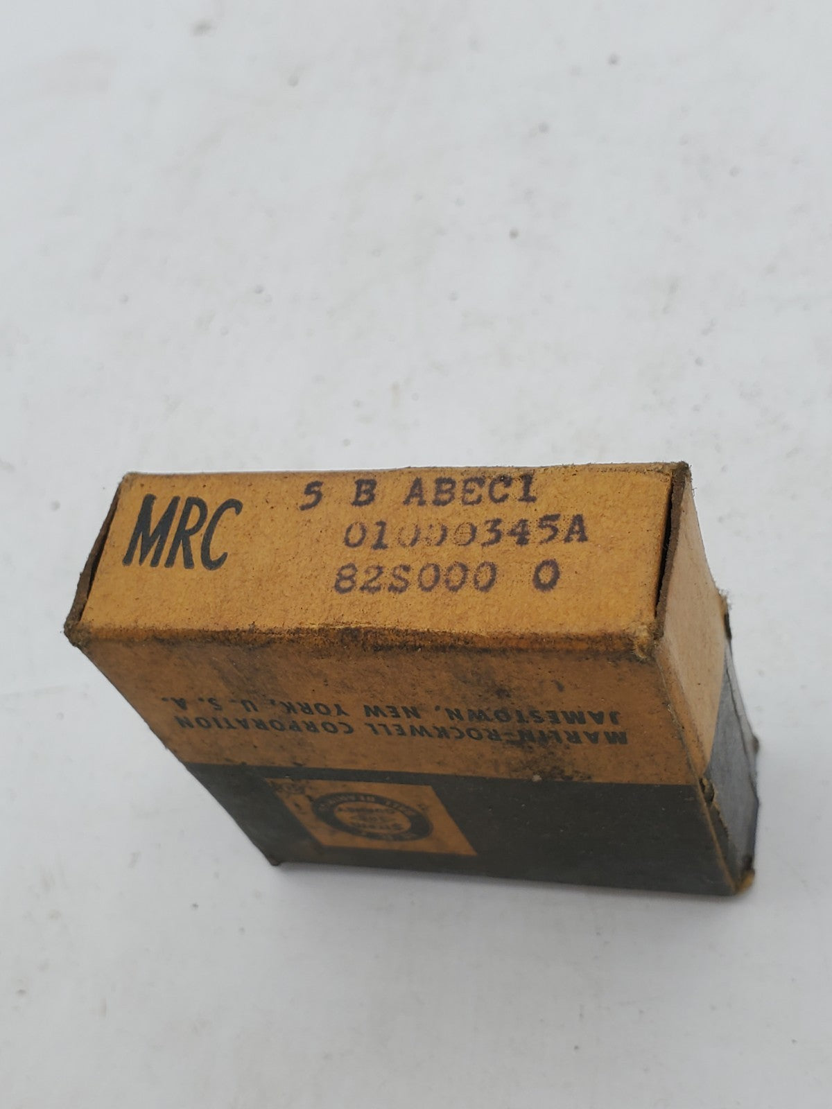 MRC ABEC1 910 Thrust Ball Bearing 5B NOS