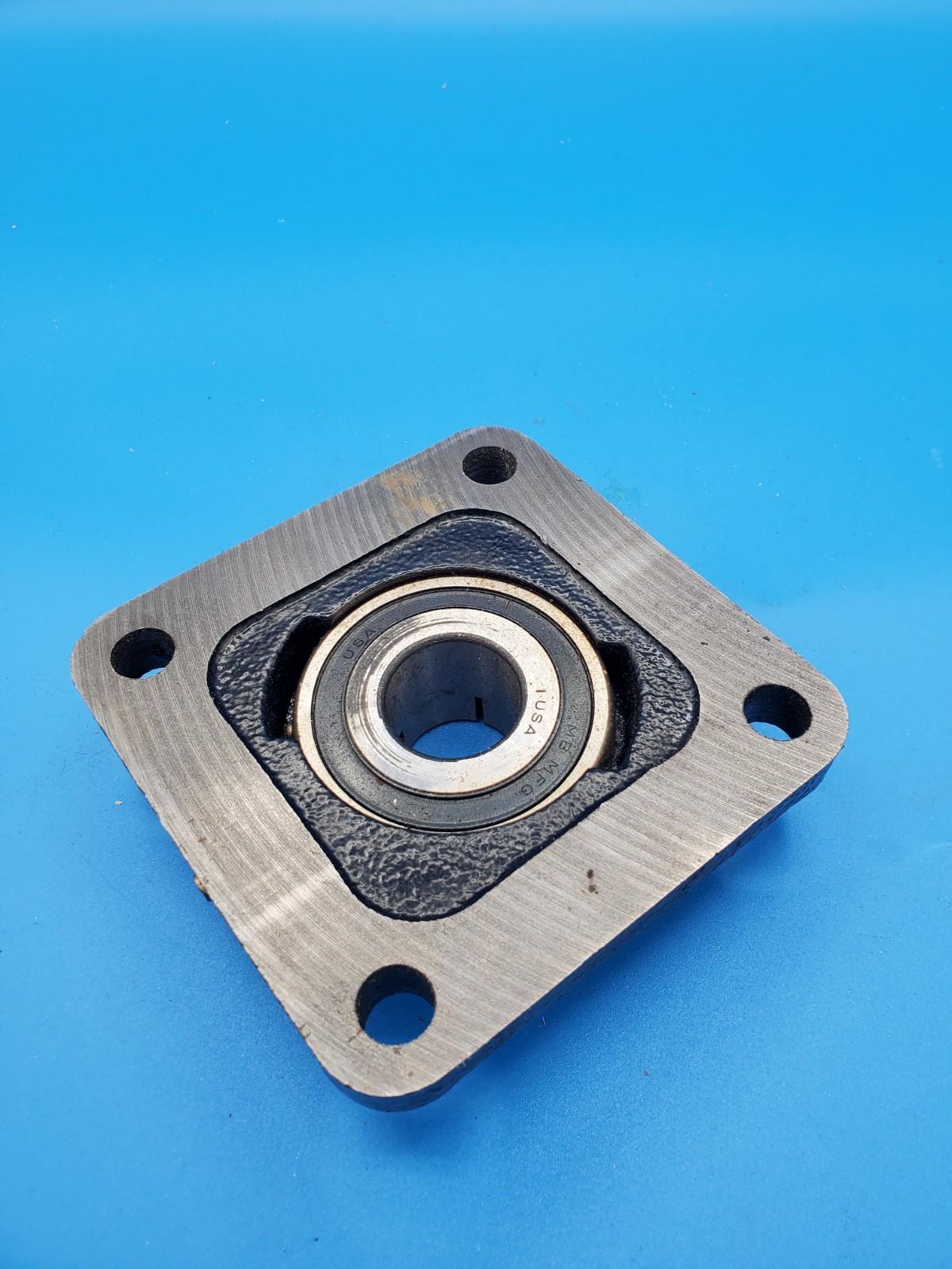 MB Manufacturing KFC4-35-1 4-Bolt Flange Bearing 1" Bore PAT'D USA