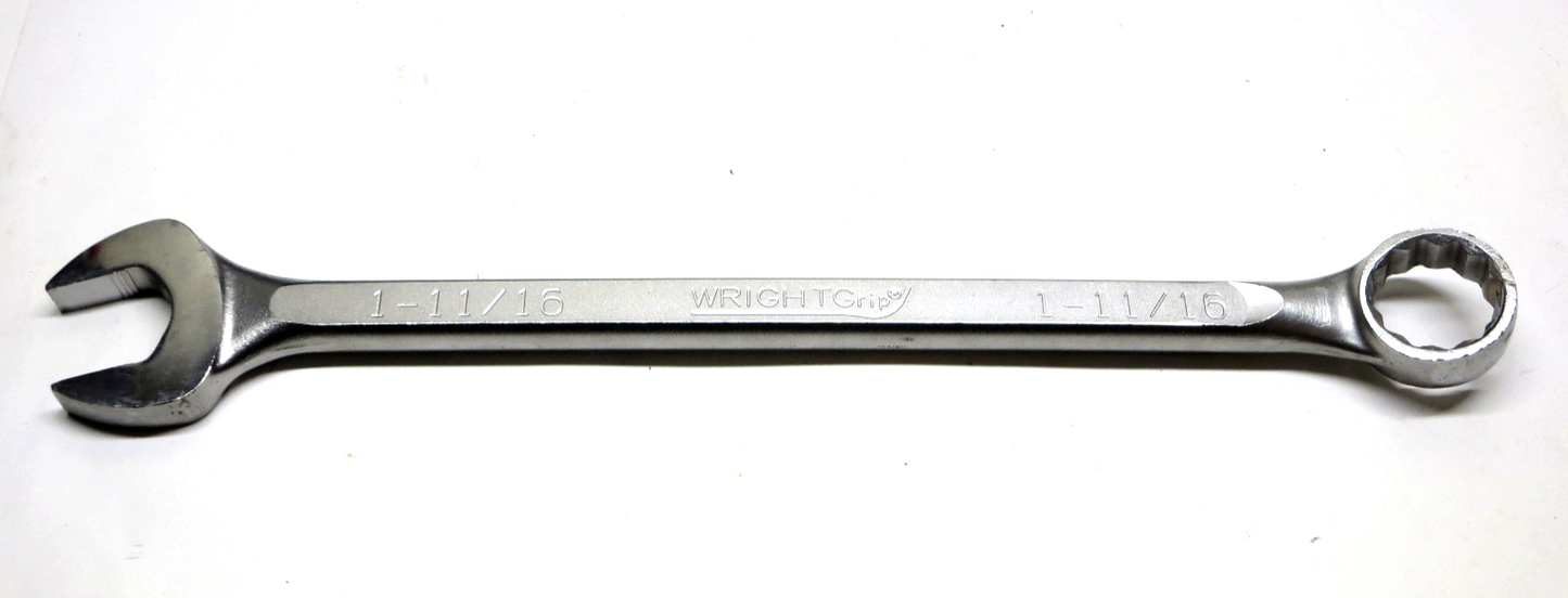 Wright 1-11/16 in. Combination Wrench 1154 NOS WRIGHTGrip Patented