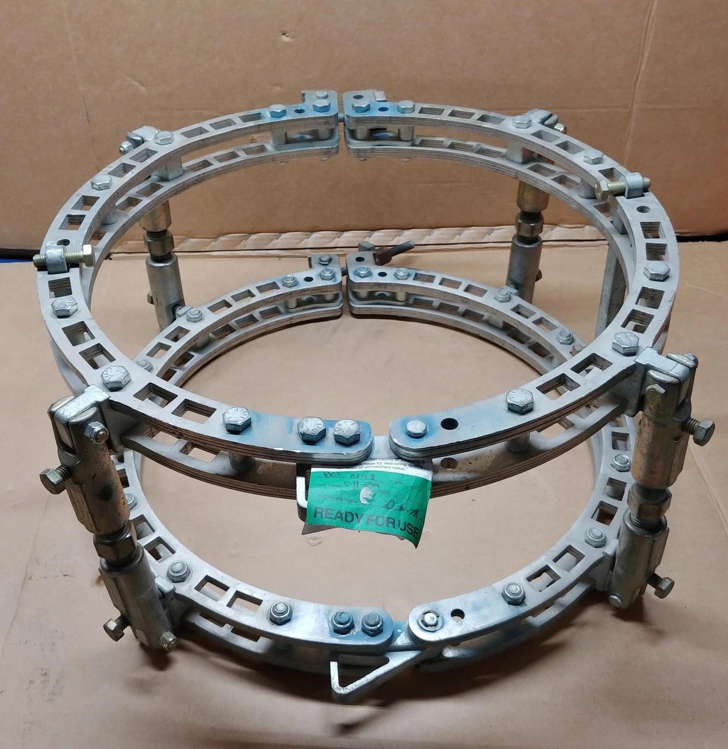 SET of 2 WALHONDE TOP LINER 20" & 16", SS Clamps, SS TL5020-SSPP & TL5016-SSPP