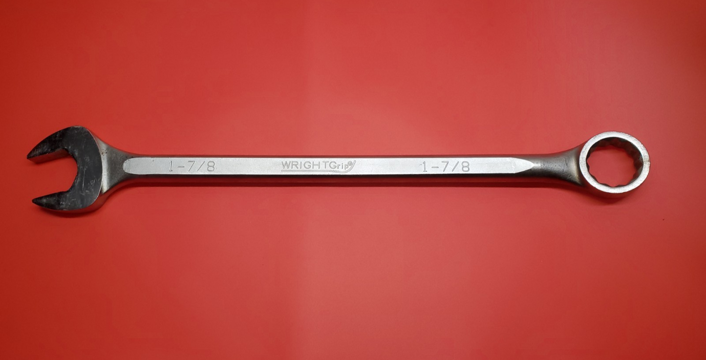 Wright Tool 1-7/8" Combination Wrench 1160 WRIGHTGRIP 12-Pt Made IN USA