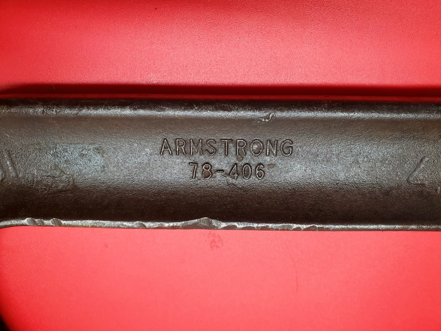 Armstrong 78-406 C-Clamp 6" Deep Throat Full Screw w/ Tool Tether USA