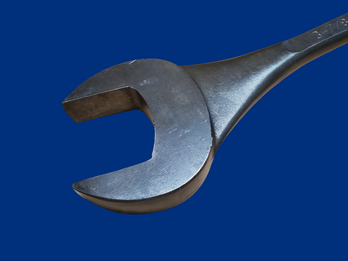 Wright 11X00 3.97" X 3-7/8" Combination Wrench (custom milled)