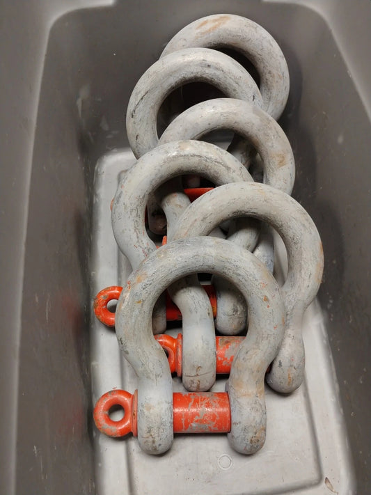 1 ea. Columbus McKinnon CM 1-3/4 in. Screw Pin Anchor Shackle 30 ton M677G USA