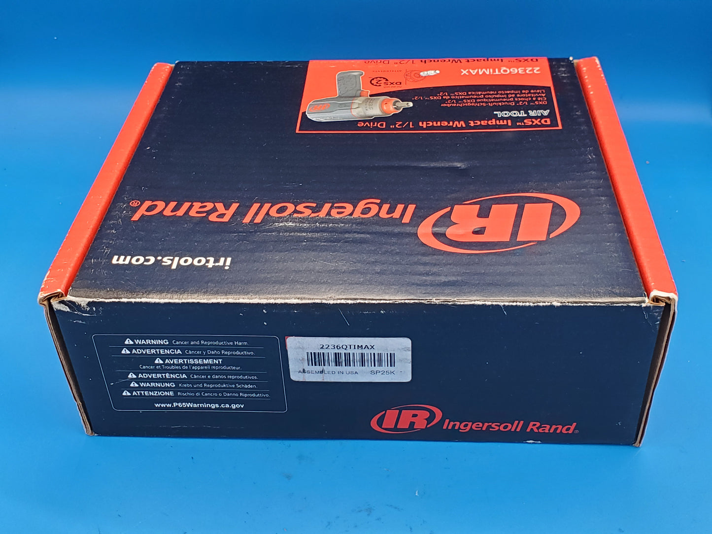 Ingersoll Rand 2236QTiMAX DXS 1/2" Air Impact Wrench MADE IN USA