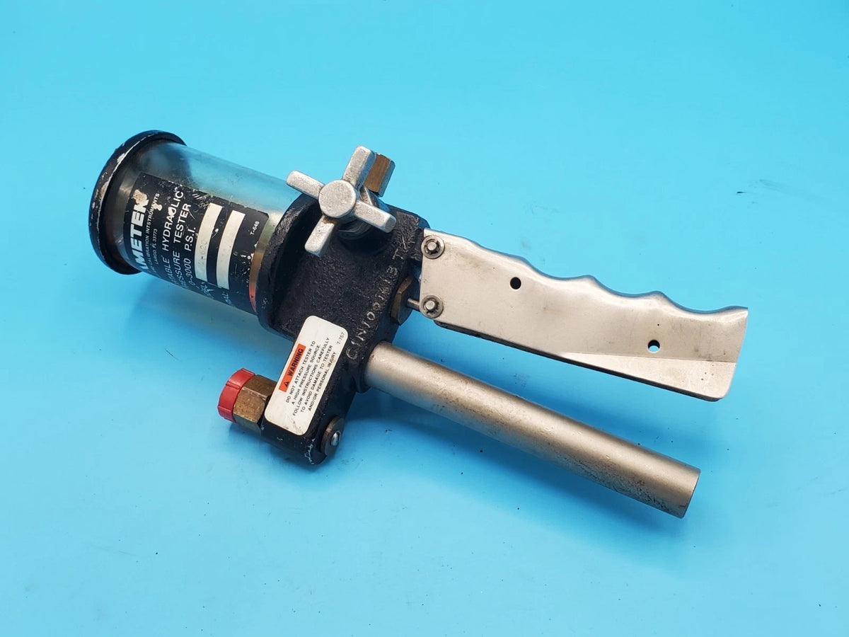 AMETEK T620 Hydraulid Pump, Hand, 0 - 3,000 PSI, USA