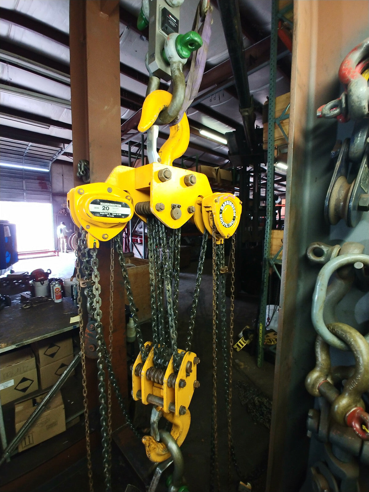 Chain Hoists, Manual & Electric For Lifting