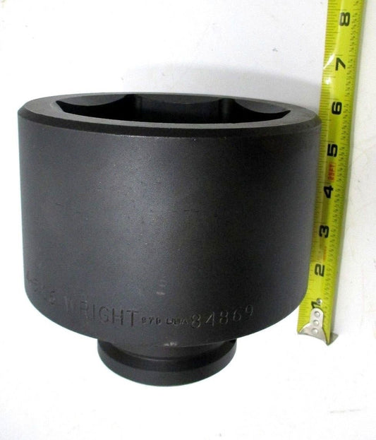 Wright Tool 84869 4-5/16" Impact Socket 1-1/2" Drive 6-Point 4-5/16 in USA