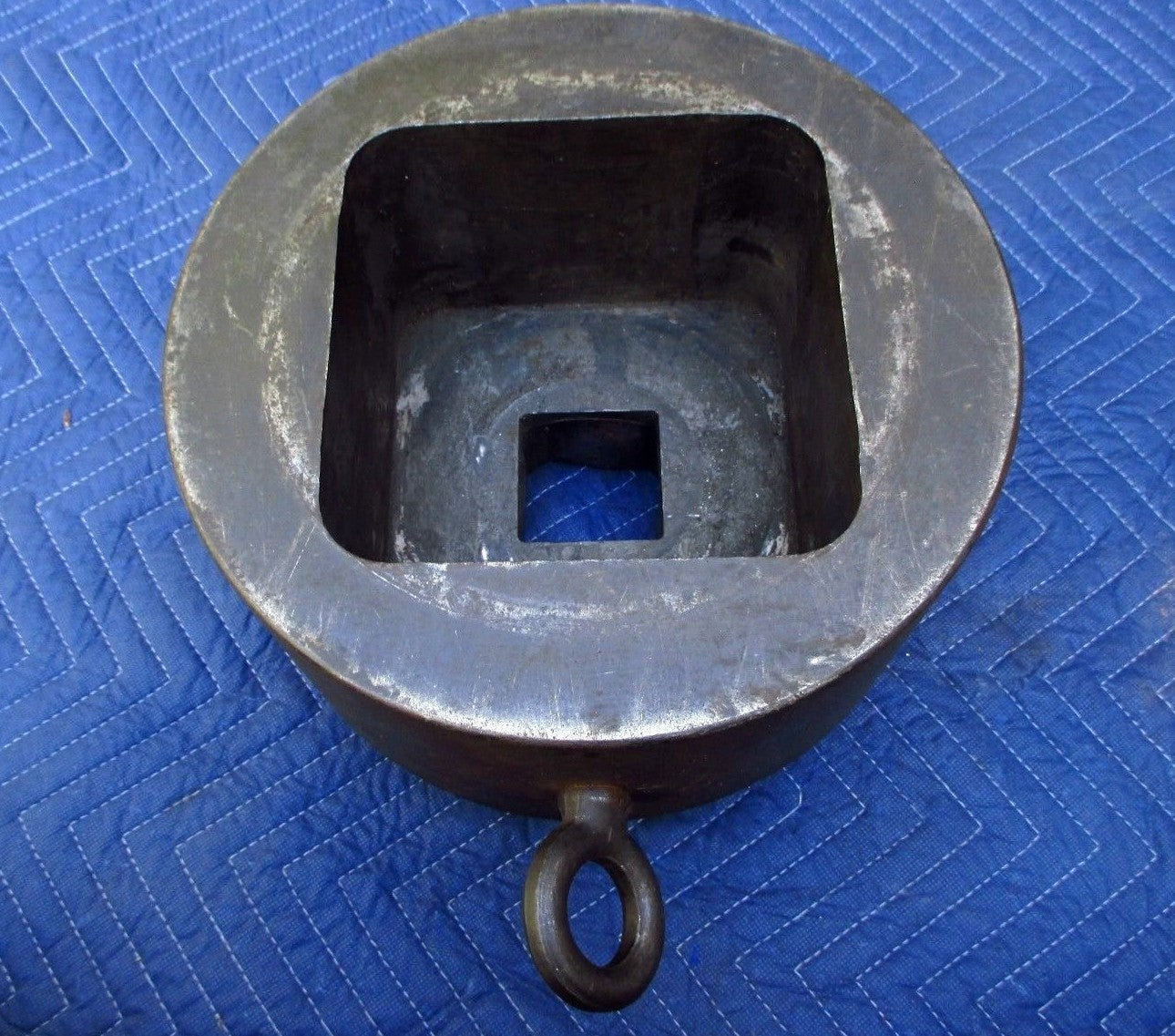 7-1/8" Impact Socket 2-1/2" Drive 4-Point 7-1/8 in Massive Custom Square Socket