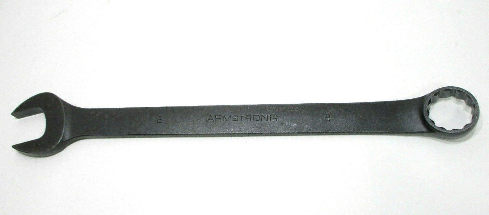 ARMSTRONG 2 in. Black Combination Wrench Large 2" Combo Wrench 30-264 USA MADE