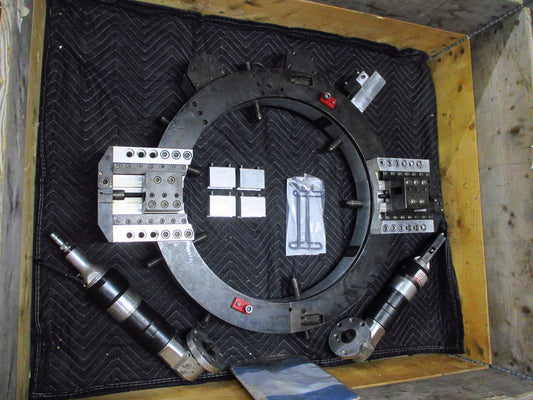 Tri Tool 620RBL Low Profile Clamshell Lathe Split Frame 14" - 20" Dual Air-Motor
