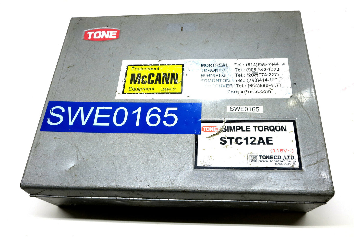 TONE STC12AE 1" Drive Torque Control Wrench Electric 115v 370 - 900 FT LBS