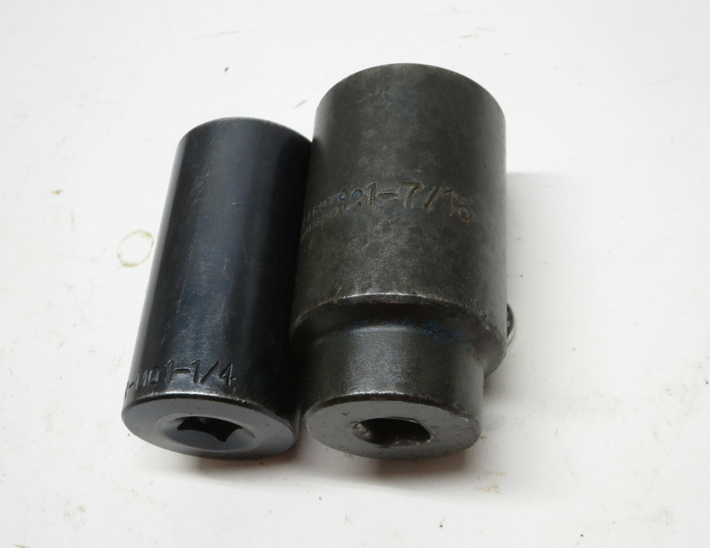 Deep Impact Sockets Proto 7346H 1-7/16" & GearWrench 84560N 1-1/4", 1/2" Dr.
