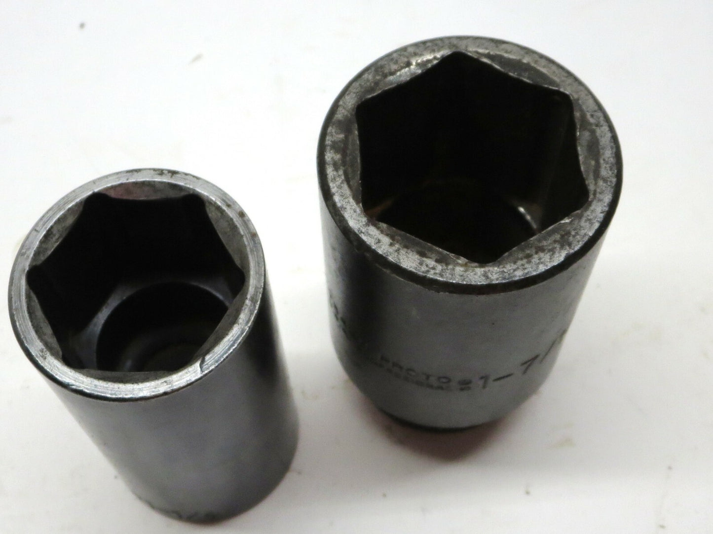 Deep Impact Sockets Proto 7346H 1-7/16" & GearWrench 84560N 1-1/4", 1/2" Dr.