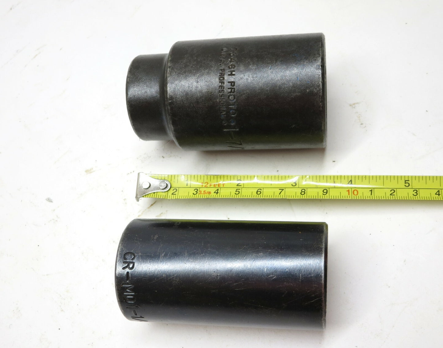 Deep Impact Sockets Proto 7346H 1-7/16" & GearWrench 84560N 1-1/4", 1/2" Dr.