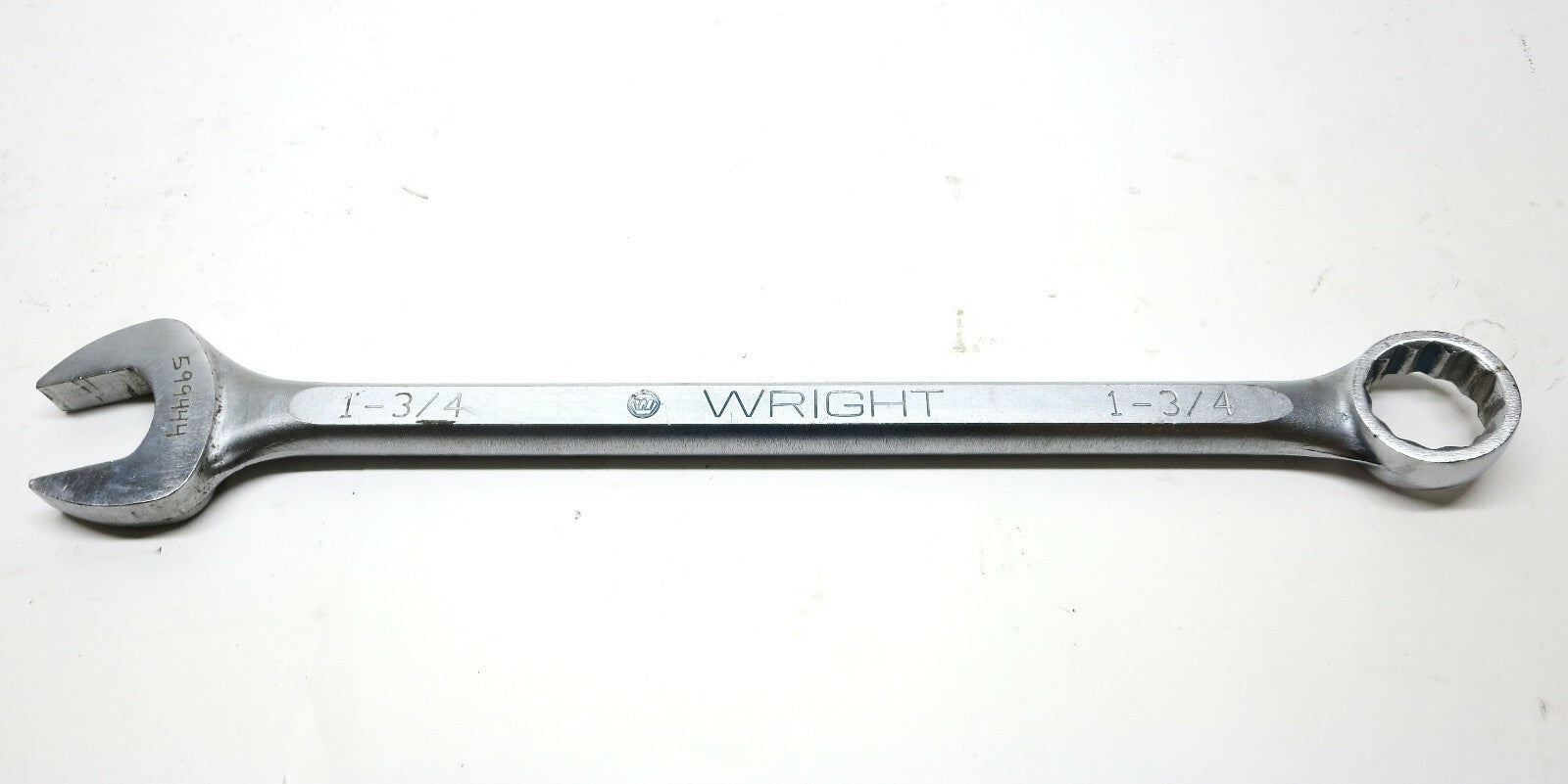 Wright Tool 1-3/4 in Combination Wrench 1156 Patented WrightGrip Made in USA