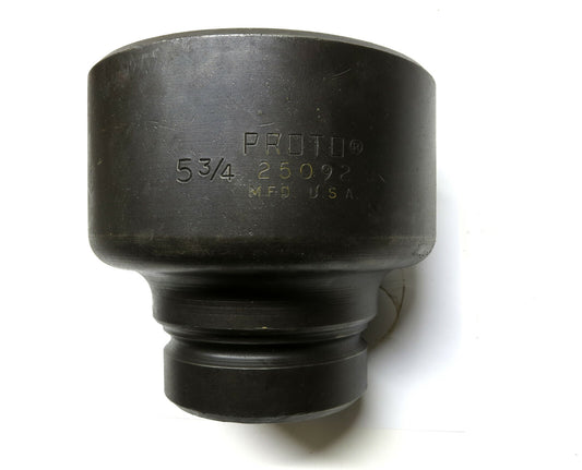 PROTO 25092 5-3/4" Impact Socket 2-1/2" Drive Industrial Bolting Made in USA 