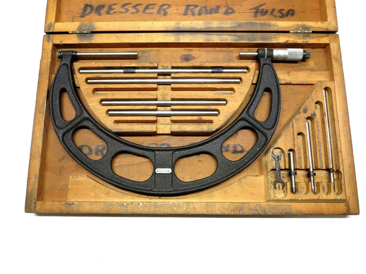 Starrett No. 224 Outside Micrometer 6 - 12 in. SET G 