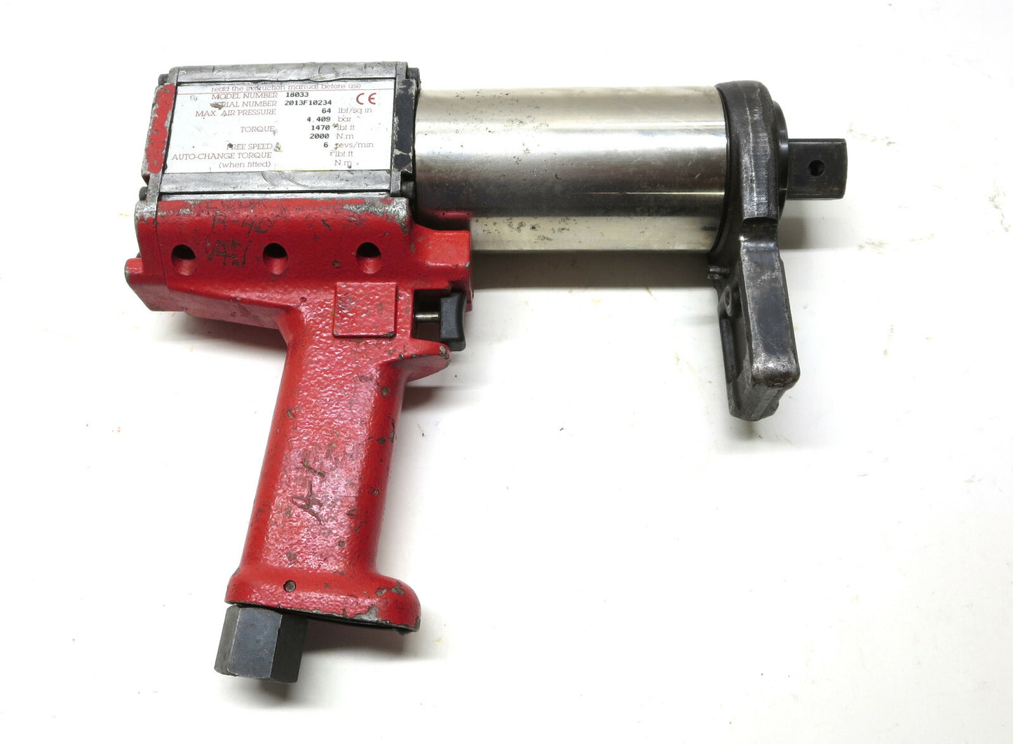 PneuTorque Norbar Air Torque Gun Multiplier 18033 PT 72/2000 Single Speed