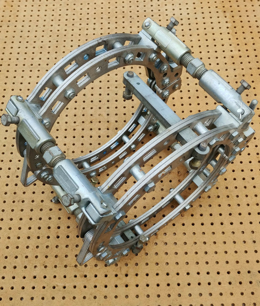 Walhonde TL5012-SSPP Top Liner 12" SS, Pipe To Pipe Stainless Steel Clamp EXC.