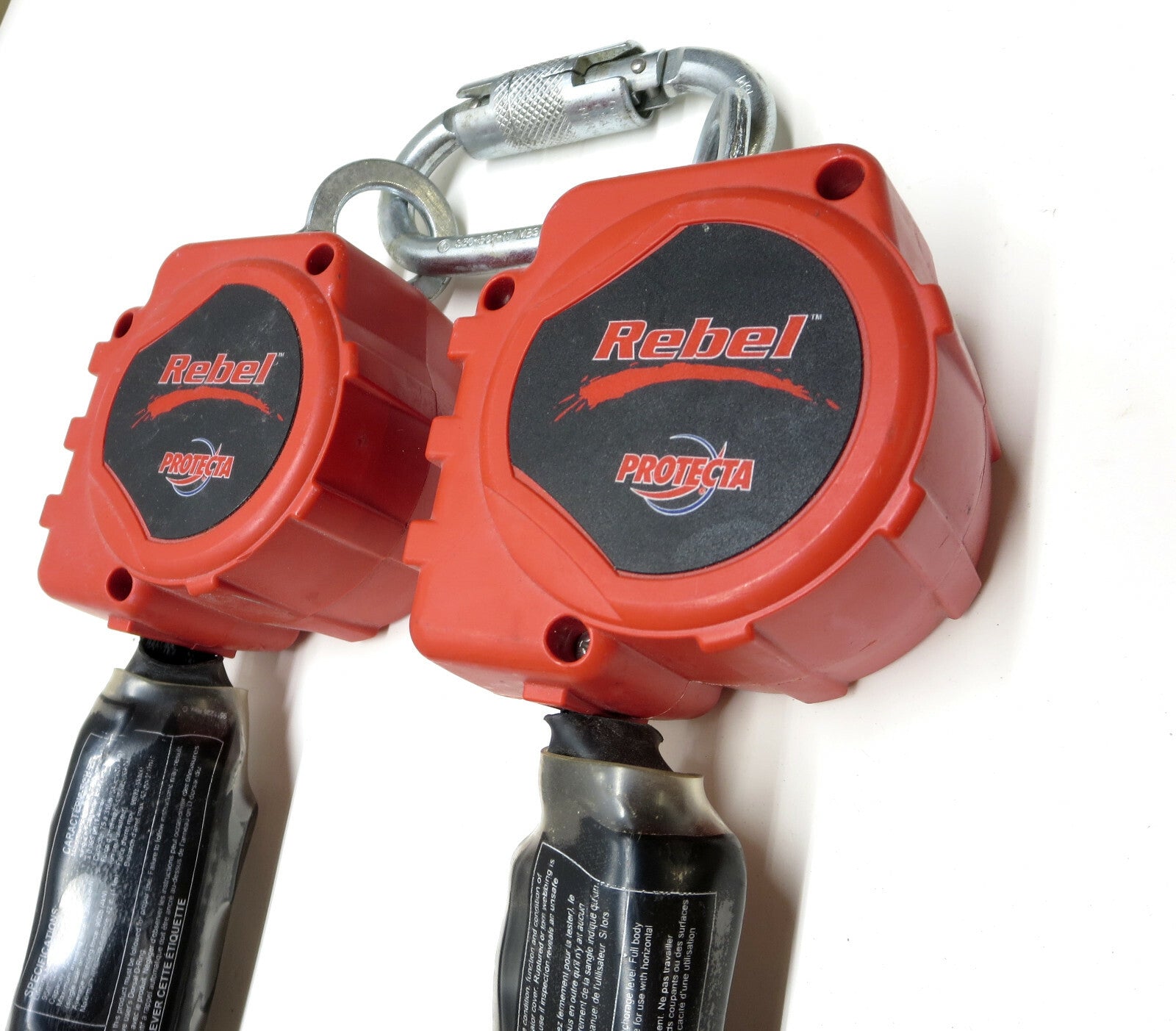 3M Rebel 6 ft Twin Web SRL Protecta 3100403 Retractable Lanyard 