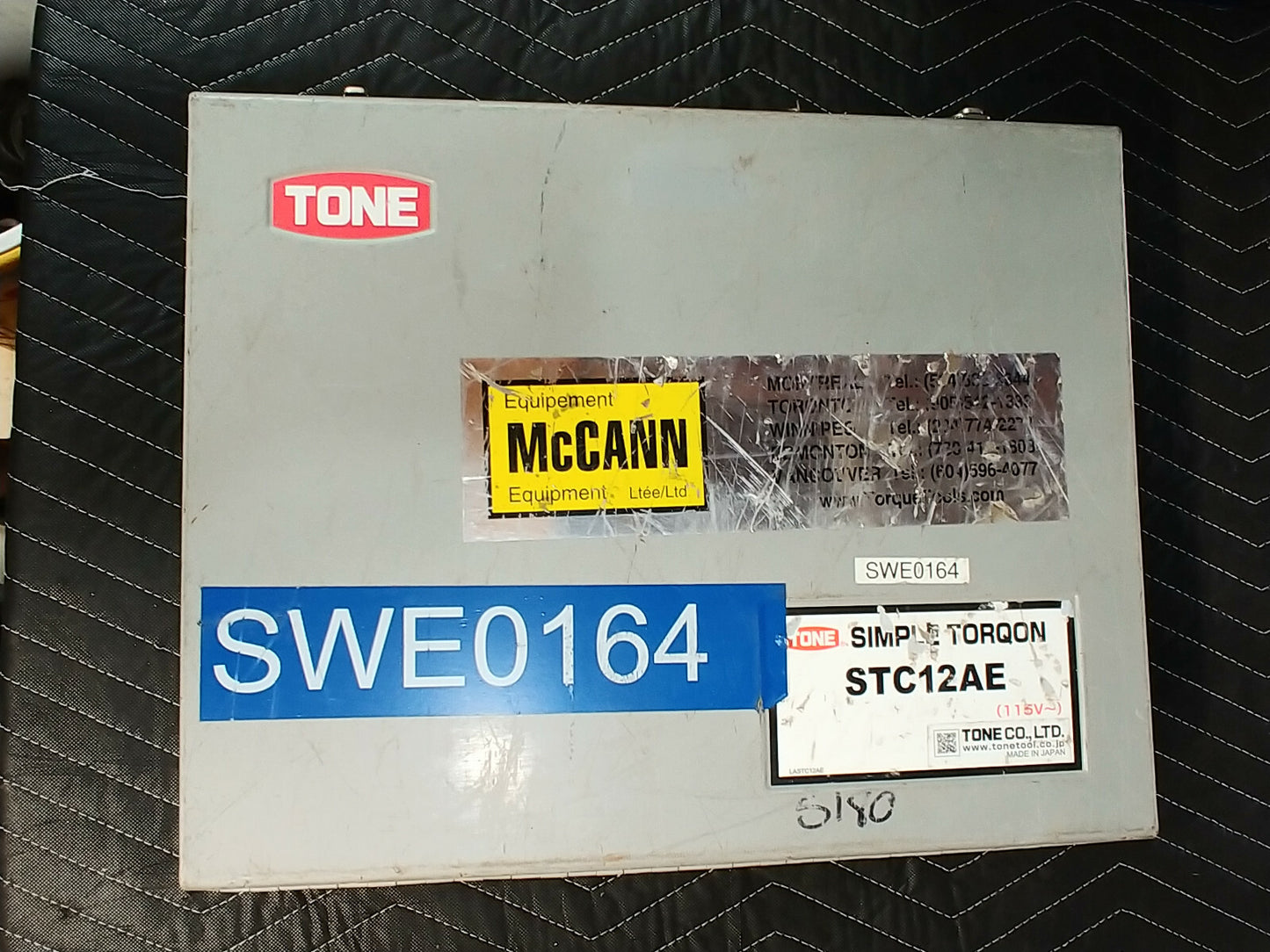 TONE STC12AE Adjustable Torque Control Wrench Simple Torqon 1" Dr. Torque Tested