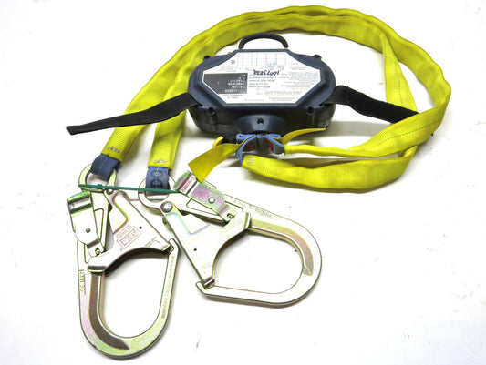 1 EA. DBI-SALA TALON 3102102 Twin Leg SRL w/ Steel Hooks Excellent Condition