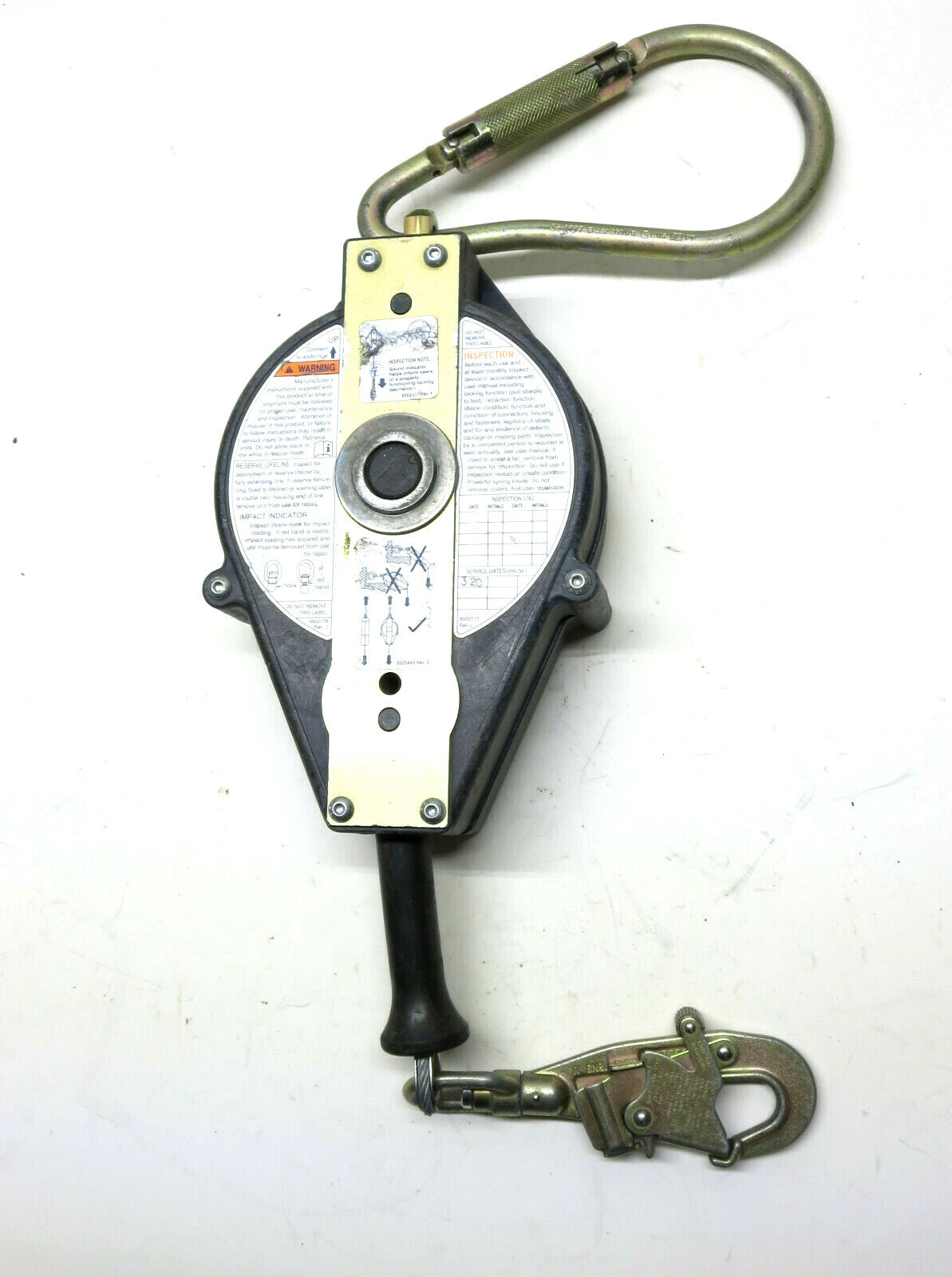 DBI Sala 30' SRL 3504430 Ultra-Lok Self Retracting Lifeline w/ Large Caribeaner