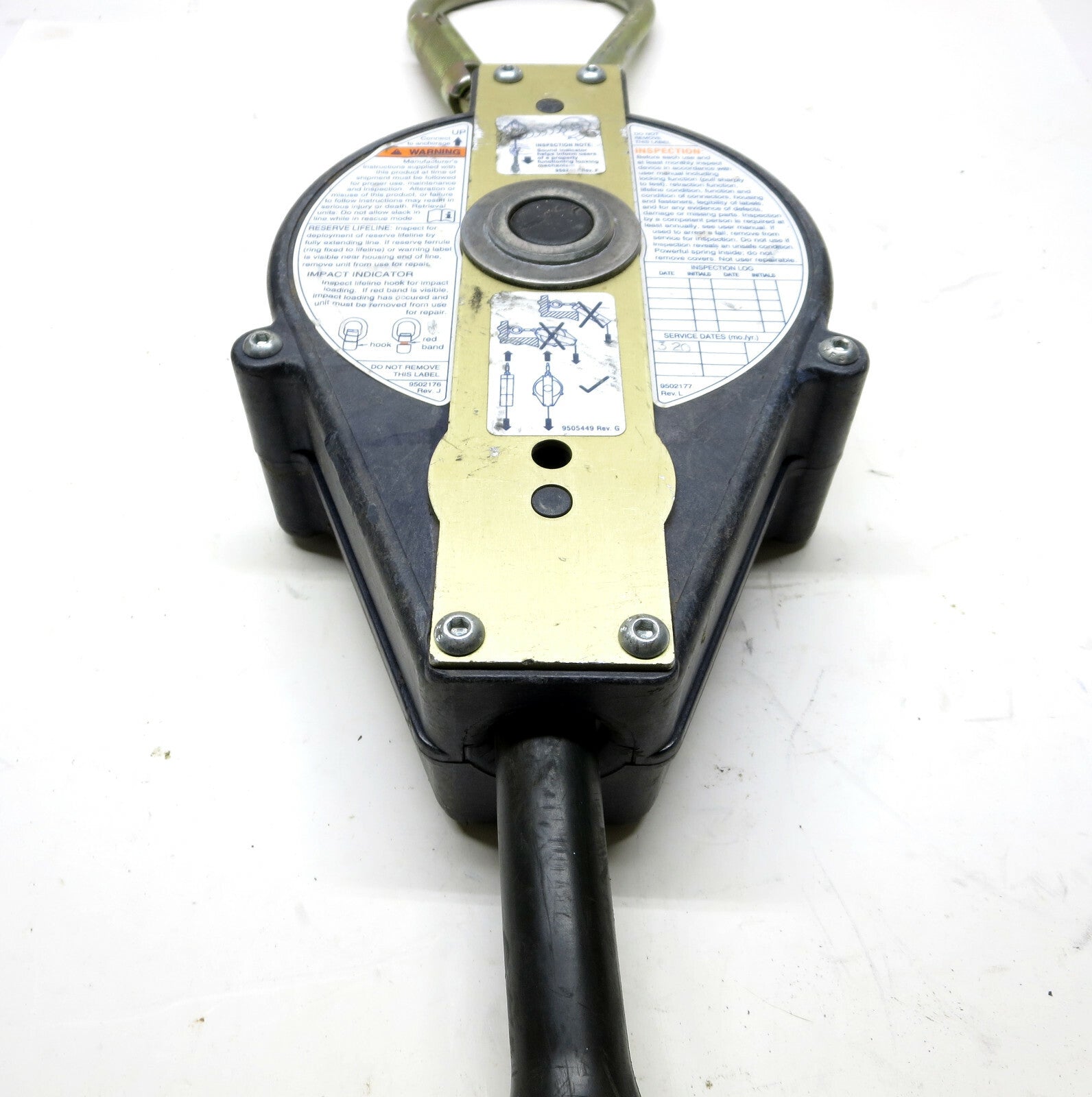 DBI Sala 30' SRL 3504430 Ultra-Lok Self Retracting Lifeline w/ Large Caribeaner