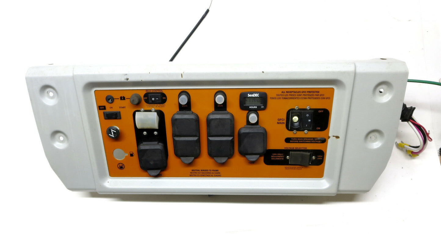 Generac Control Panel 0K2626 Generator XP6500E Power Assembly C-PNL 6.5KW XP
