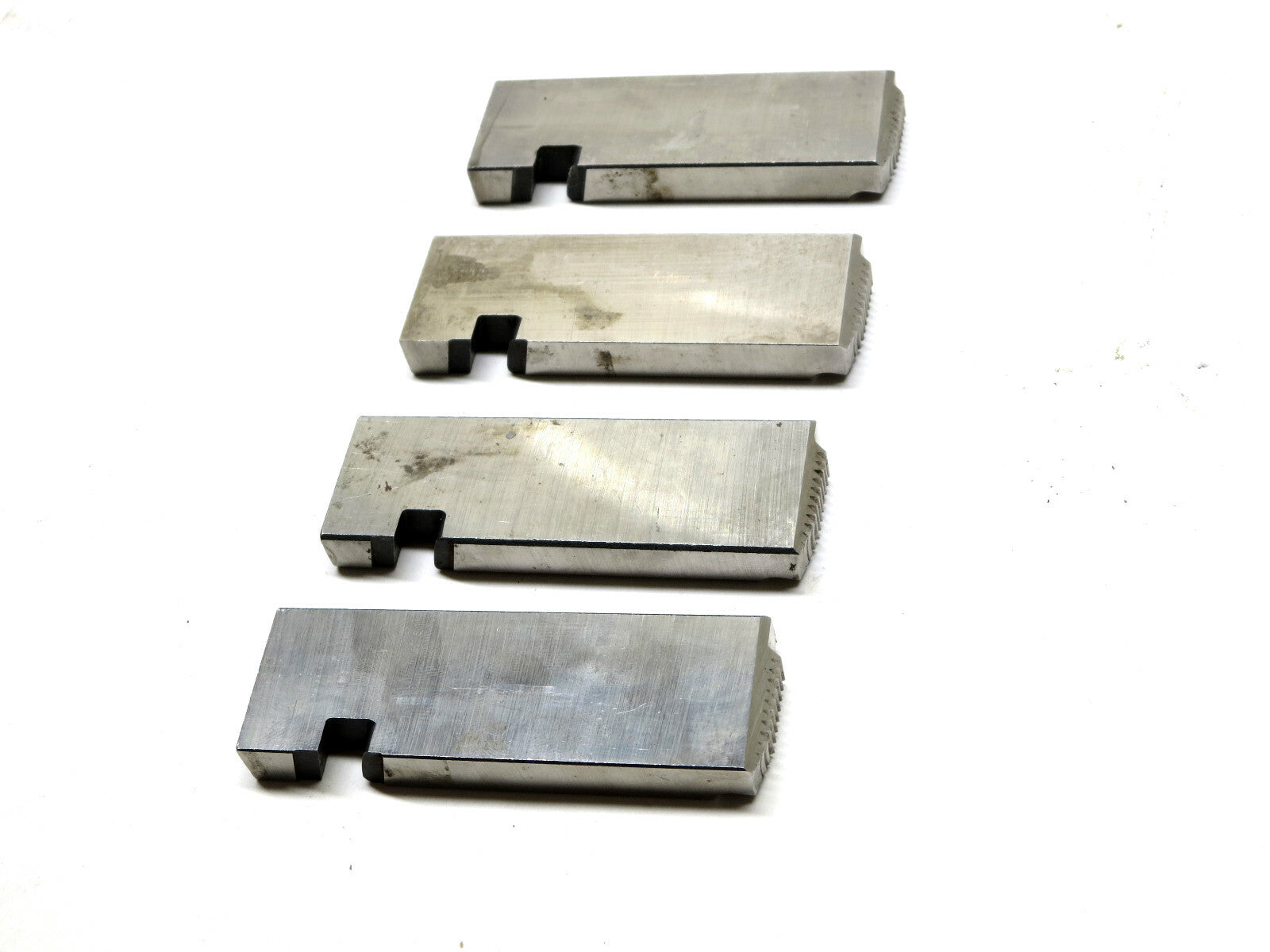 RIDGID 1/2 - 3/4 in. NPT HS Threading Dies LOT OF 4 (1 Duplicate) # 1, 2, 2, 4